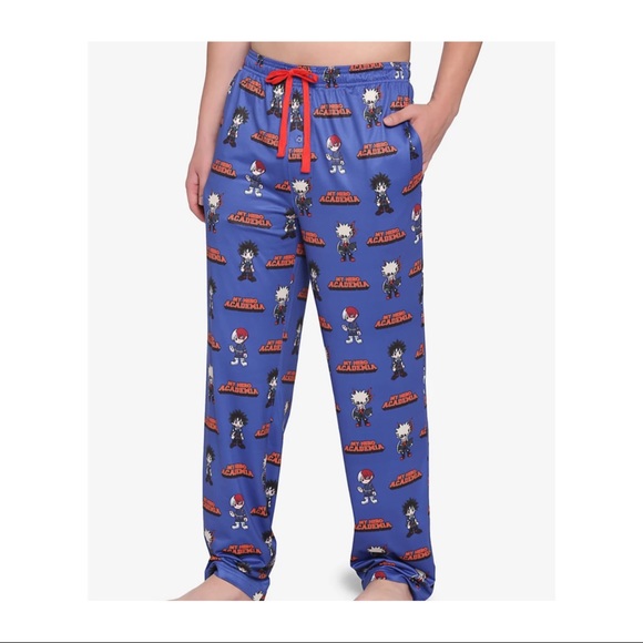 ♥︎ My Hero Academia Character & Logo Pajama Pants ♥︎ - Picture 1 of 6